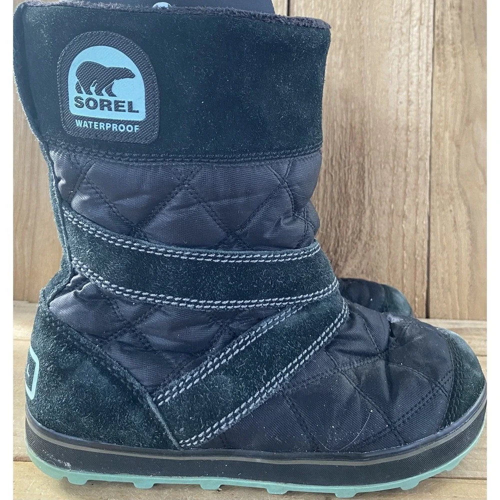 Sorel Black Snow‎ Boots Womens 7 Comfy